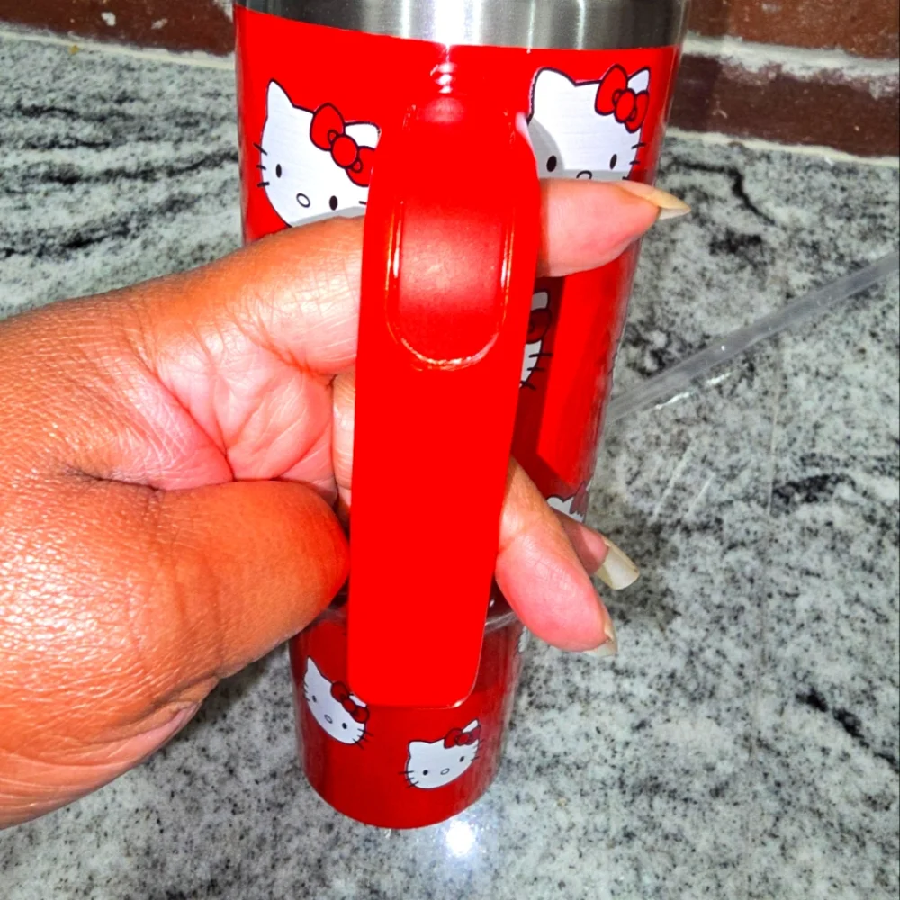 Hello Kitty Red Travel Mug - Picture 4 of 5